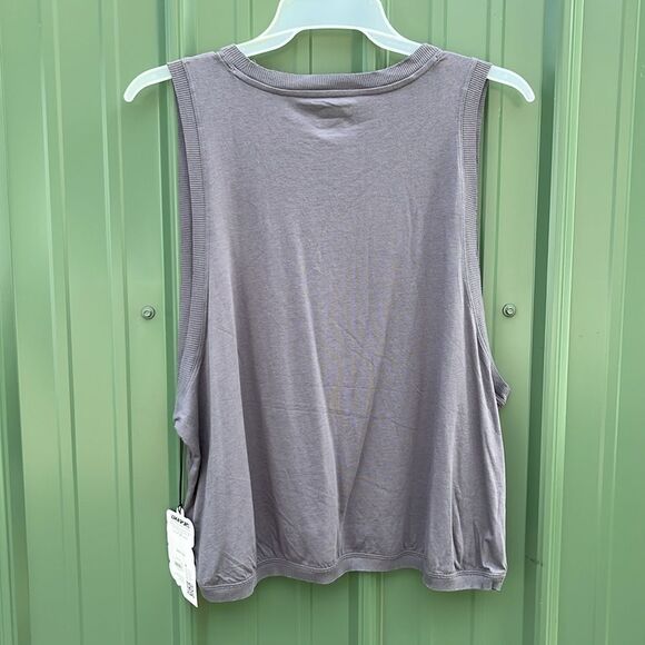 Women’s Plus Logo Muscle Tank Top Shirt Active Workout 2-Pack Size XXXL (22) - Picture 3 of 13